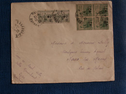 ENVELOPPE  Affranchie  Avec  6 TIMBRES  Des  ORPHELINS  DE  GUERRE - Militaria