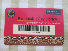 Parramatta(Sydney) City Library Card - Sin Clasificación