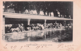 Saint Calais - Lavoir - Beau Plan - CPA °J - Autres & Non Classés