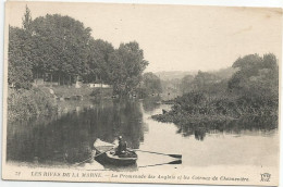 CPA Chennevière Promenade Des Anglais - Chennevieres Sur Marne