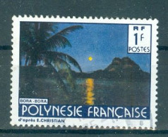 POLYNESIE - N°271 Oblitéré. Paysage De La Polynésie Française. Sans Nom De L'imptimeur. - Oblitérés