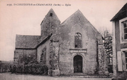 Saint  Christophe En Champagne - Eglise  - CPA °J - Autres & Non Classés