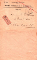 France - Obl Poste Aux Armées 1939 - Rc R111 Secteur 258 - Directeur Des Postes D'Armée - Covers & Documents