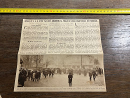 1931 MDS DEVANT LA PORTE (au Fond) DU PARC DES SPORTS DE BORDEAUX LESCURE, MATCH BEGLES-S. A. B. - Collections