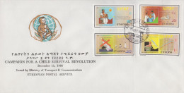 Ethiopia FDC From 1986 - Disease