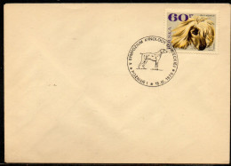 POLAND 1970 V ACADEMIC HUNTER CYNOLOGY CONFERENCE POZNAN CANCEL ON COVER DOGS DOG - Chiens