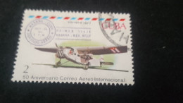 CUBA- 1980-90   2  C.     DAMGALI - Gebraucht