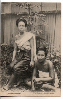 Carte Postale Ancienne Thaïlande - Femmes Siamoises - Thaïlande