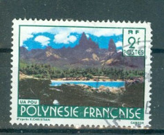 POLYNESIE - N°252 Oblitéré. Paysage De La Polynésie Française. Signature "CARTOR". - Usati