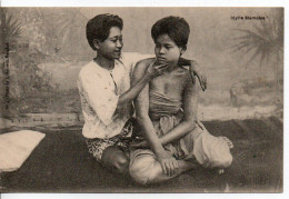 Carte Postale Ancienne Thaïlande - Idylle Siamoises - Thaïlande