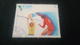 CUBA- 1980-90   2  C.     DAMGALI - Gebruikt