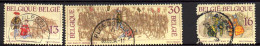 Belgique 1994  700° Anniversaire De La Mort De Jean Ier  - COB 2552 à 2554 (complet) Oblitérés - Used Stamps