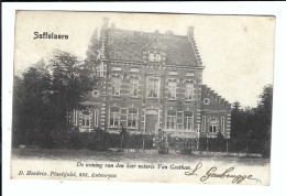 Zaffelare  Saffelaere  De Woning V D Heer Notaris Van Goethem  1904 - Lochristi