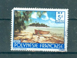 POLYNESIE - N°254 Oblitéré. Paysage De La Polynésie Française. Signature "CARTOR". - Gebruikt