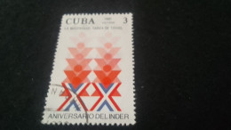 CUBA- 1980-90   3  C.     DAMGALI - Oblitérés