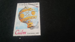 CUBA- 1980-90   3  C.     DAMGALI - Usati