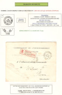 Lettre Recommandée Commissariat Arrondissement BXL Obl. BXL (Quartier Léopold) 3/2/1904 > Woluwé St Pierre - Zonder Portkosten