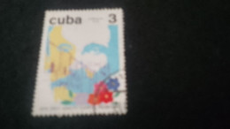 CUBA- 1980-90   3  C.     DAMGALI - Usati