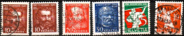 SUISSE ,SCHWEIZ, 1932, LOT MI 259 - 261, 262, 263,  GESTEMPELT, OBLITERE. - Used Stamps