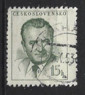 Ceskoslovensko 1953  President Gottwald Y.T. 712 (0) - Gebraucht