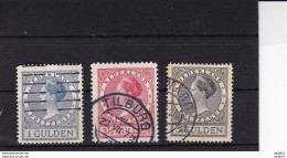 Nederland 1926-1927 1G, 2.50G, 5G Used, NVPH 163-165 - Used Stamps