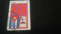 CUBA- 1980-90   3  C.     DAMGALI - Oblitérés