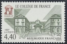 N° 3114  Année 1997  Le Collège De France  Faciale 4,40 Francs - Ungebraucht