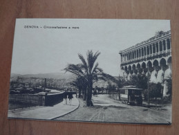 GENOVA -CIRCONVALLAZIONE A MARE CON TRAM - Genova (Genoa)