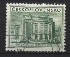 Ceskoslovensko 1955 View Of The University  Y.T. 792 (0) - Used Stamps