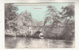 CP69.  Vintage Postcard. Cannon Hill Park And Bridge. Birmingham - Birmingham