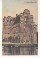 CP88.  Vintage Danish Postcard. Hesselagergaard.  Manor - Dinamarca