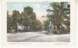 CP75. Vintage Postcard. Lansdown Road. Cheltenham, Gloucestershire - Cheltenham