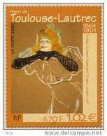 N° 3421 Toulouse Lautrec, Faciale 1,02 € - Nuevos