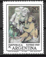 ARGENTINA - 1975 - NATALE -  NUOVO  MNH**(YVERT1034 - MICHEL 1250) - Nuovi