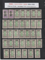 TOGO - Ex. Colonie Française - N° 84 Et N° 101  De 1916 / 1924  - 34 Timbres Neuf ** & *  -  2 Scan - Unused Stamps