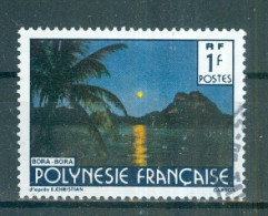 POLYNESIE - N°373A Oblitéré. Paysage De La Polynésie Française. Signature "CARTOR". - Gebruikt