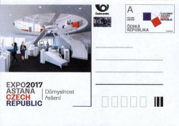 CDV 175 Czech Republic EXPO 2017 Astana - Cartes Postales