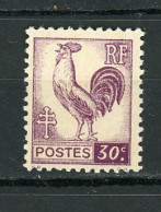 FRANCE -  COQ D'ALGER - N° Yvert 631** - 1944 Gallo E Marianna Di Algeri