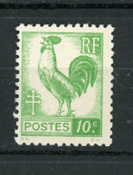 FRANCE -  COQ D'ALGER - N° Yvert 630** - 1944 Gallo E Marianna Di Algeri