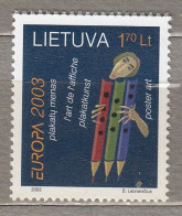 LITHUANIA 2003 Europa CEPT Placate MNH(**) Mi 816 # Lt681 - Litauen