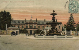 Troyes - Le Lycée Et La Fontaine Argence - Troyes