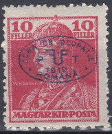 Hongrie Debrecen 1919 Mi 37 * Roi Charles IV (A12) - Debrecen
