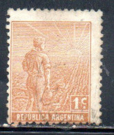 ARGENTINA 1911 AGRICULTURE 1c USED USADO OBLITERE' - Usados