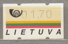 LITHUANIA 1995 AT Stamp MNH(**) Mi 1 # Lt682 - Litauen