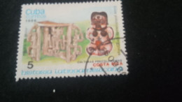 CUBA- 1980-90   3  C.     DAMGALI - Oblitérés