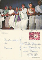 Somalia JD Int. Year Of The Woman 2S30 Solo Franking AirMail PPC Somali Dances Mogadishu 18jul1976 To Italy - Afrique