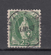 1894 N°  67D    OBLITERE    CATALOGUE   SBK - Used Stamps