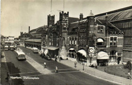 HAARLEM Stationsplein Aitobus 's Car RV Timbre 7Cent - Haarlem