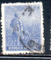 ARGENTINA 1911 AGRICULTURE 20c USED USADO OBLITERE' - Usados