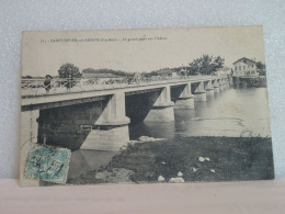 L  5348 CPA 1906 - 40 SAINT SEVER SUR ADOUR - LE GRAND PONT SUR L'ADOUR - ANIMATION - Saint Sever